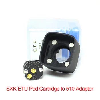 

G-taste SXK ETU Easy to Use Pod Cartridge to 510 Adapter compatible With VOOPOO VINCI / VINCI X Mod Pod Cartridge