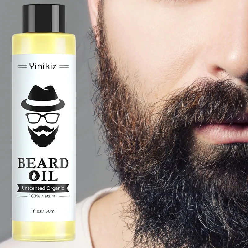 NEW 1 pc 30ml 100 Organic Beard Oil Hair loss Products Spray Beard Growth Oil For 4