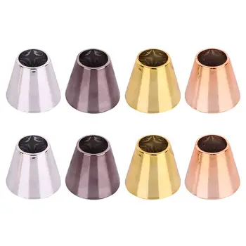 

8 Pcs Hair Ties Imitation Metal Round Plastic Hair Accessories Hair Band Ponytail Holder Hair Cuff Hair Rope Random Color