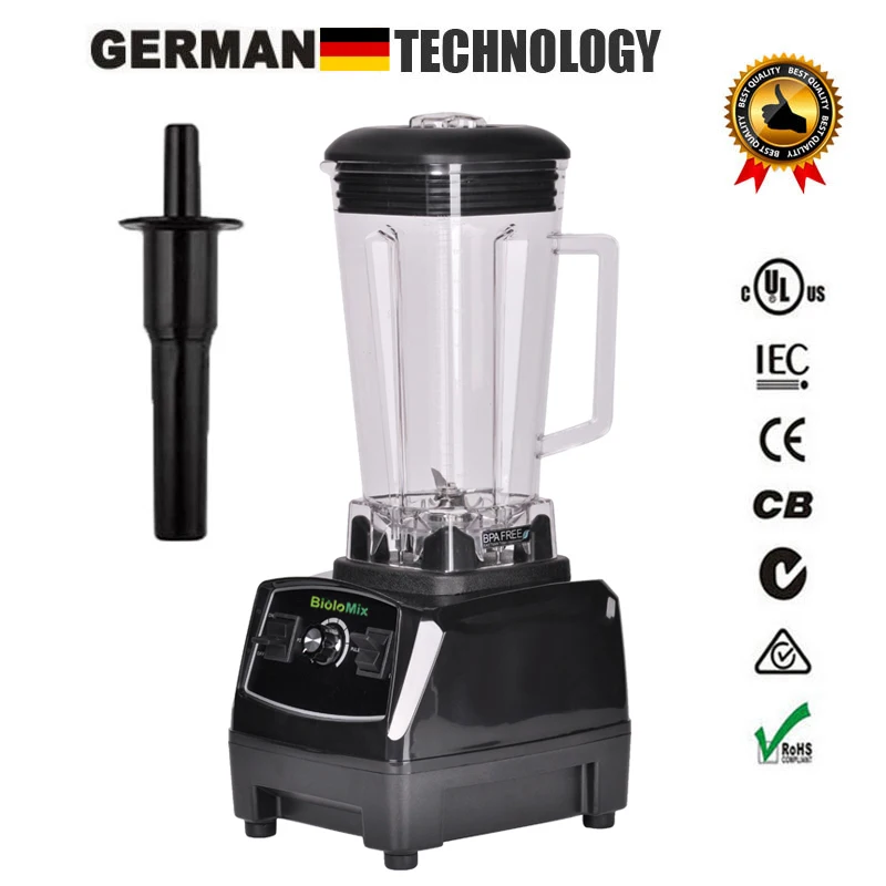 2200W BPA FREE 2L heavy duty commercial professional smoothie blender mixer juicer food processor 3HP 110V-240V