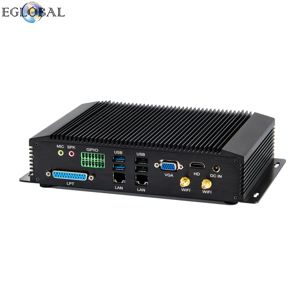 Cheapest Industrial Mini PC Intel Core i5 4200U i7 4500U Desktop Computer 6 COM GPIO LPT 2