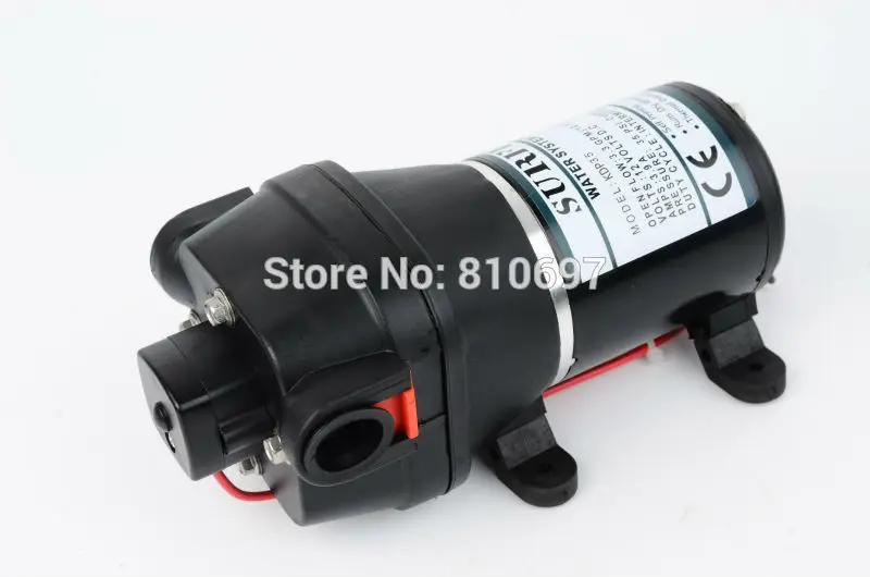 SURFLO KDP-30A DC 12V high suction 1.8meter Santoprene membrane water pump 10LPM 2.8GPM for marine, RV, agriculture, car washer