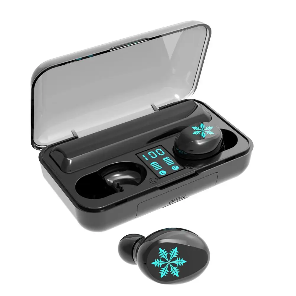 Bluetooth спортивные гарнитуры двойной микрофон двойной ушной чип сенсорный в ухо 8D объемный звук спортивные стерео беспроводные звонки гарнитура# W1