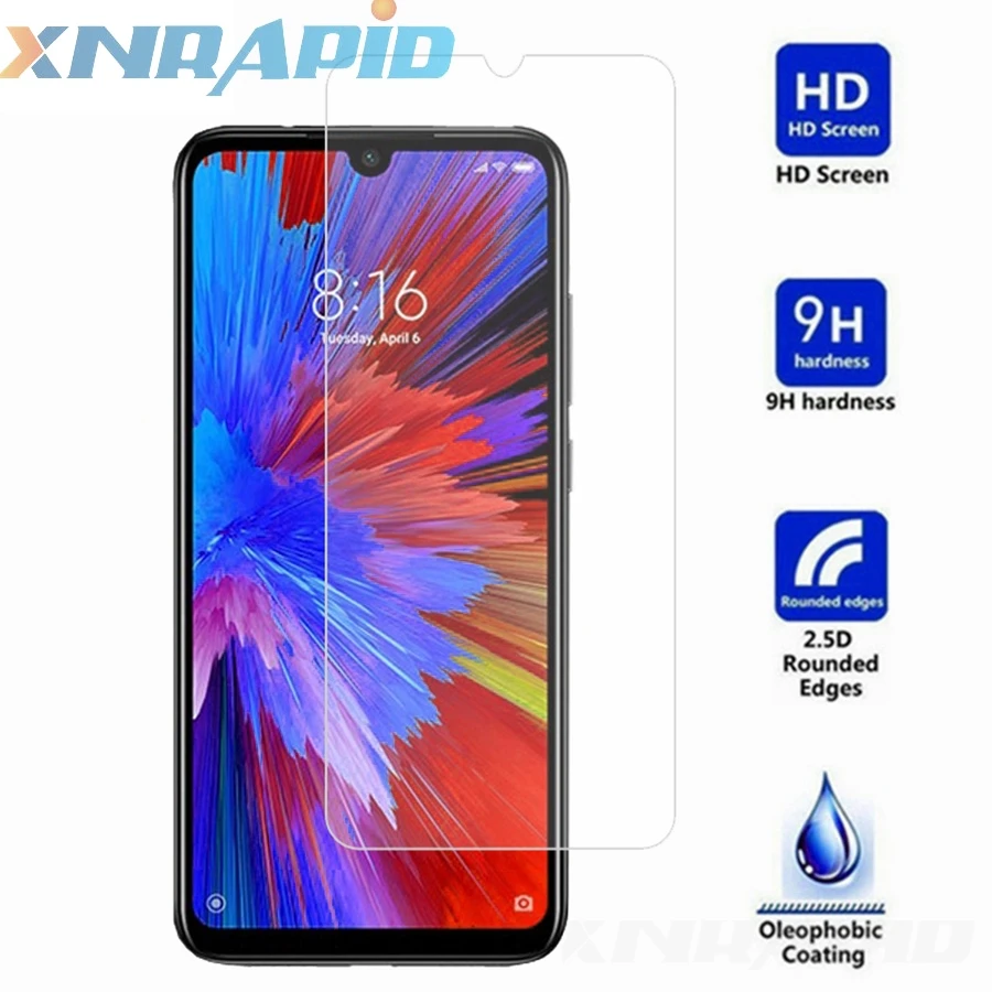 

2pcs Tempered Glass for Xiaomi Redmi Note7 Pro Note 7s 7A Y3 Screen Protector Film Protective Phone Glass