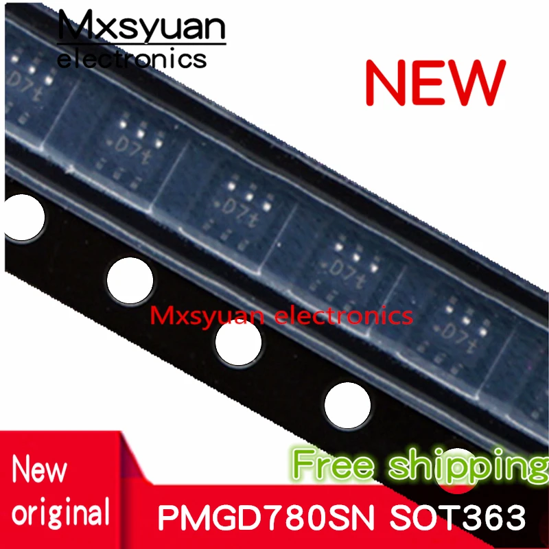 20~ 200 шт. PMGD780SN PMGD780 D7t SOT363 MOS стандартный уровень FET