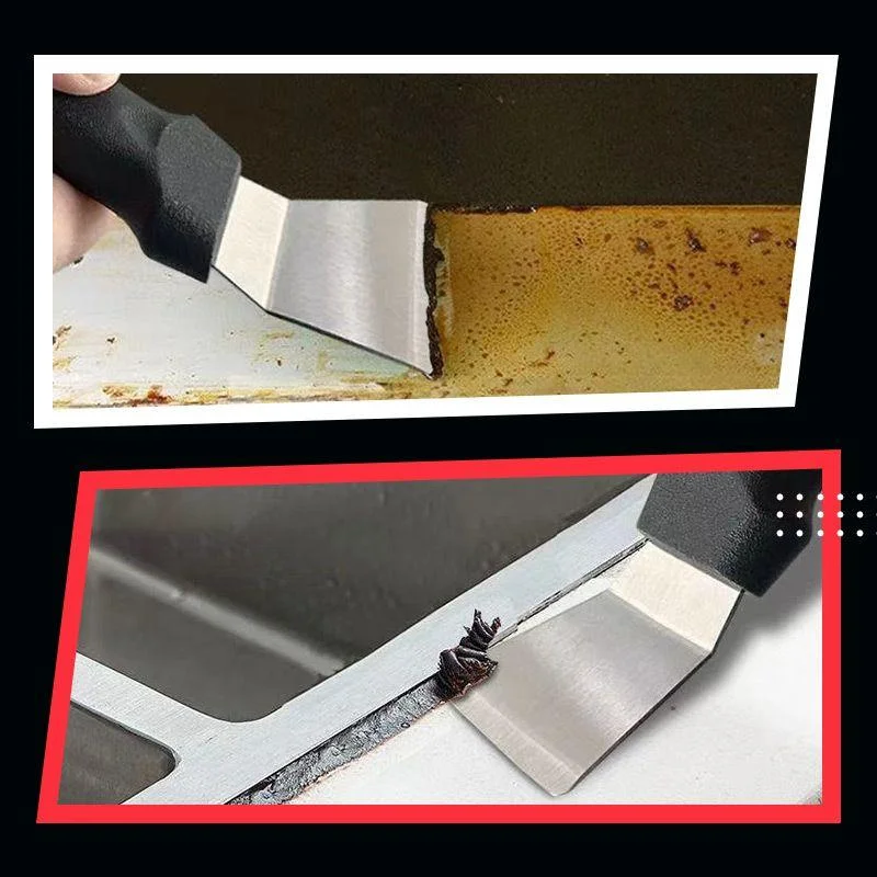 Sticker Scraper Tool Stainless Steel Scraper Defrosting Spatula Not Easy To  Break Ice Shovel Remove Ice Or Dirty From Stove - AliExpress