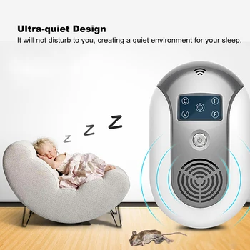 

EU US Plug Electronic Ultrasonic Rat Mouse Rrepeller Outdoor Non-radiation Electronic Insect Bug Mosquito Cockroach Repellent