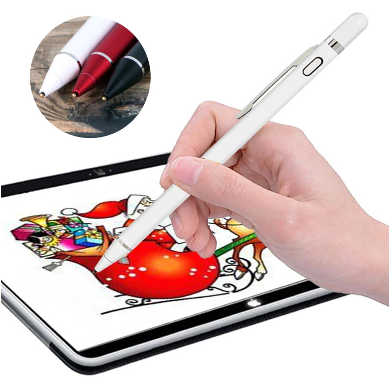 universal Active Stylus pen capacitive touch screen pen for apple pencil Touch Pen tablet draw for iPad for iPhone for Android