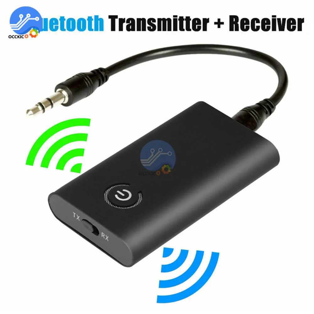 Bluetooth 5.0 Transmitter Receiver Wireless Audio Adapter 2 in 1 A2DP 3.5mm  Jack Aux Bluetooth Adapter For PC TV Headphone Car|Wireless Adapter| -  AliExpress