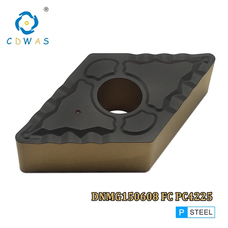 10 шт. DNMG150608 FC PC4225 внешний токарный инструмент высокое качество DNMG 150608 карбидные