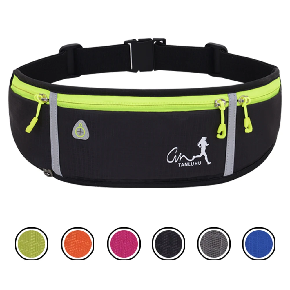 Waterproof Running Waist Packs Running Bag Belt Phone Container Jogging Hiking Belt Gym Fitness Bag Running Accessories SB0032