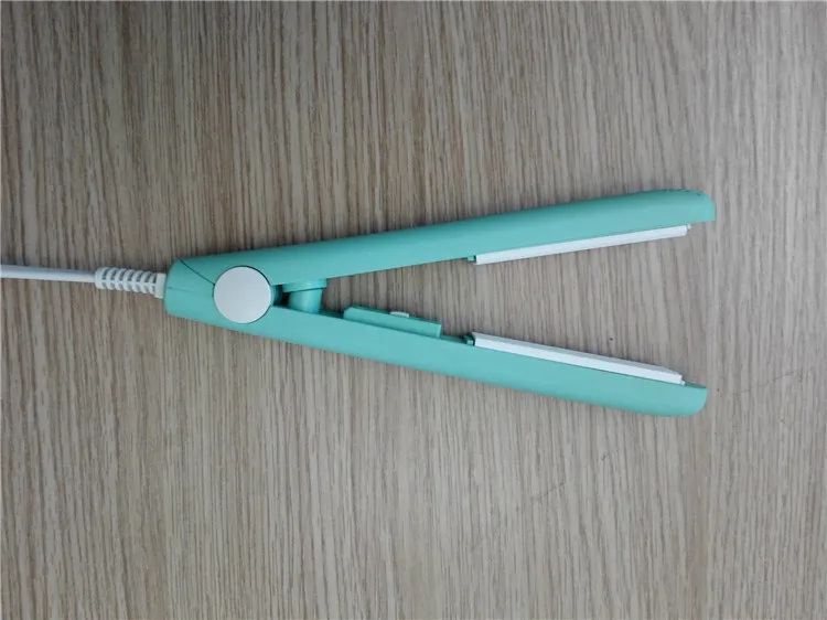 Mini Hair Straightener Splint Plastic Box Stationery Box Toothpaste Box Flat Cartridge Transparent round Container Box Dull Poli