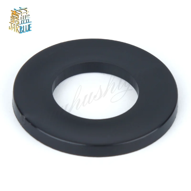 100Pcs DIN125 ISO7089 M2 M2.5 M3 M4 M5 M6 M8 Carbon Steel Flat Machine Washer Plain Black Washer Furniture Gaskets carbon steel washers