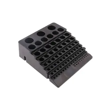 

Drill Bit Storage Box Milling Cutter Saving Space Drill Finishing Holder Organizer Case Box For Home DIY Woodworking Use