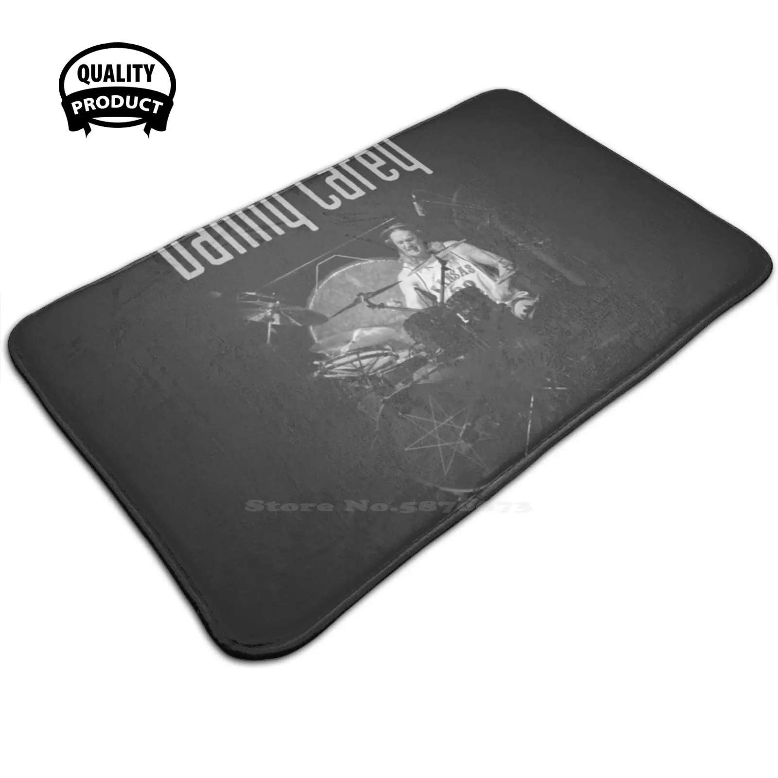 Danny Carey Tool Clothing Hoodie Gi Roll Vintage Rock Tee Drummers 3D Household Goods Mat Rug Carpet Foot Pad Drummer Fest | Дом и сад