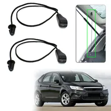 

2X Hatch Tonneau Parcel Shelf Lift Cover Strap String Clip For Focus MK2 MK2.5 Car Wash & Maintenance