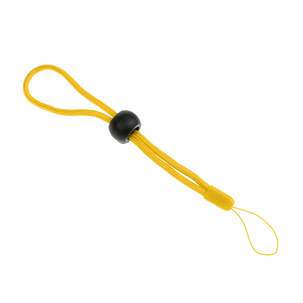 Регулируемый универсальный защитный ремешок для запястья с защитой от падения для подводного плавания и подводного плавания для камеры телефона-5 цветов - Цвет: Цвет: желтый