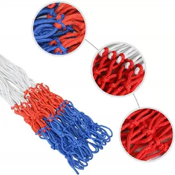 

Basketball Rim Mesh Net Durable Basketball Net Heavy Fits Mesh Nylon Hoop Net rims Goal Rim standard Duty basketball O5G3