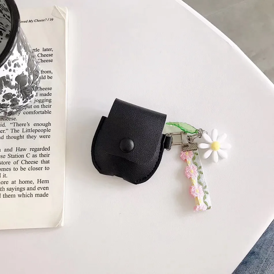 A3 Чехол для AirPods Xuan Ya, маленький цветочный чехол для наушников, чехол для Apple Airpods 2, Забавный защитный чехол с подвеской - Цвет: A3