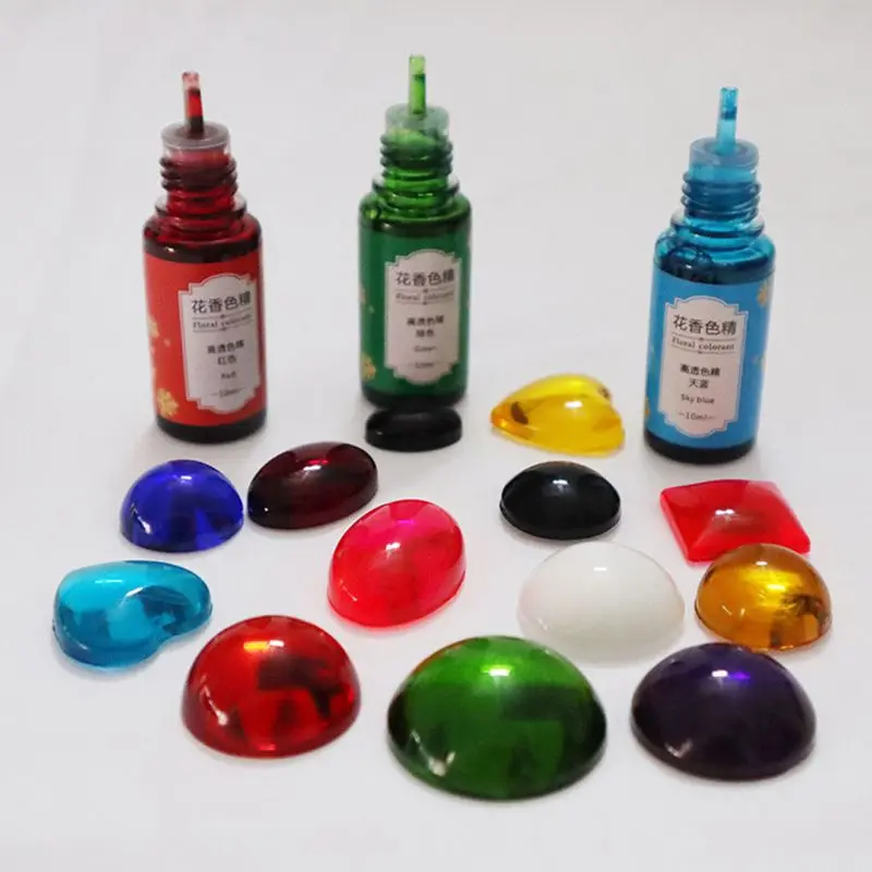 13 Colors Epoxy Pigment Liquid Epoxy Resin Dye 0.35oz Colorant Highly Concentrated Resin Pigment Flower Favor Craft New