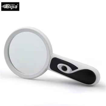 

BIJIA HD Old Reading Newspaper Children Handheld with Lights Reading Magnifying Glass MG7B-6A