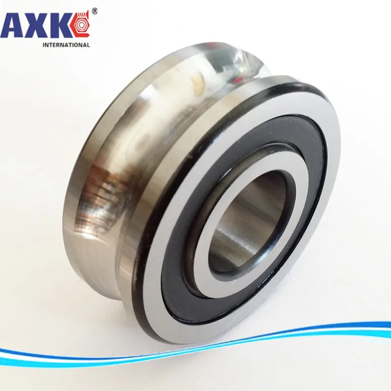 LFR50/4 НПП LFR50/4 KDD желобчатые опорные роликовые подшипники 4*13*6*7 мм(точные двухрядные шарики) ABEC-5