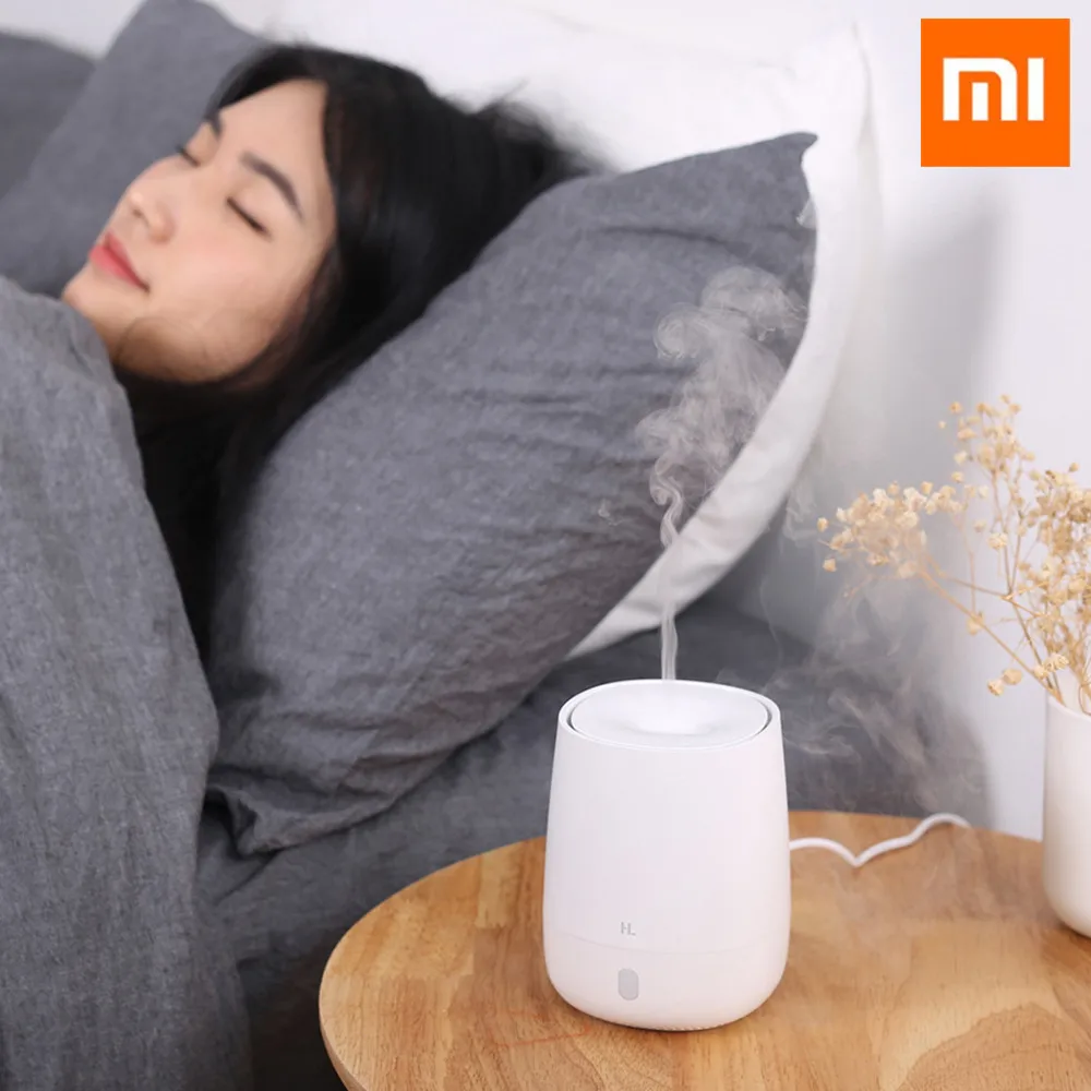 

Xiaomi Mijia Youpin HL Portable USB Mini Air Aromatherapy Diffuser Humidifier Quiet Aroma Mist Maker 7 Light Color Home Office