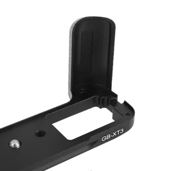 

Aluminum Quick Release L Plate Bracket Hand Grip for Fuji film X-T3 Camera G92E