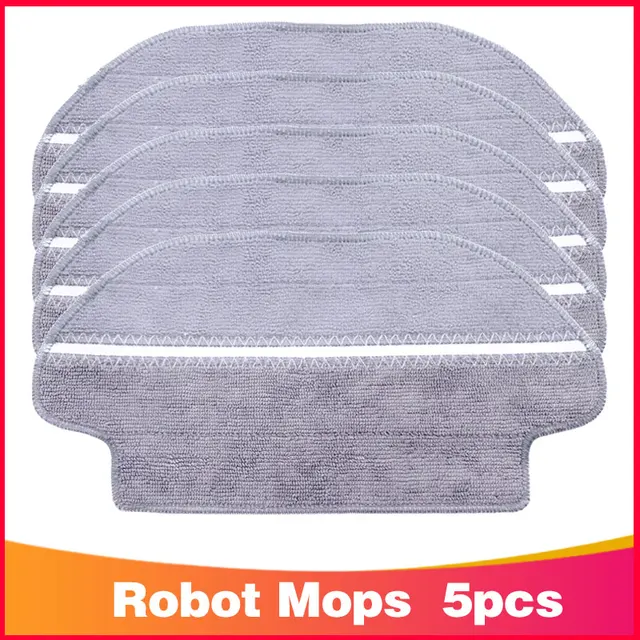 Hepa Filter Roller Side Brush Mop Rag Cloth for Xiaomi Mijia LDS / STYJ02YM / Conga 3490 Viomi V2 PRO V3 SE Robotic Vacuum Parts 5 Dry Cloth