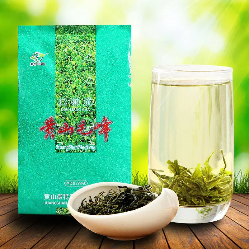 

Organic Premium Huang Shan Mao Feng Yellow Mountain MaoFeng Chinese GREEN CHA TEA