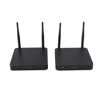 

HDMI Wireless Extender 100M Wireless AV Transmiiter and Receiver with Loop-Out Support 1080P@60Hz EU Plug