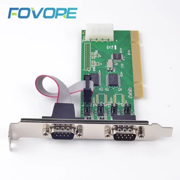 

Serial DB9 RS-232 PCI Adapter 2 ports Serial DB9 RS-232 to PCI Adapter RS232 expansion Converter Card