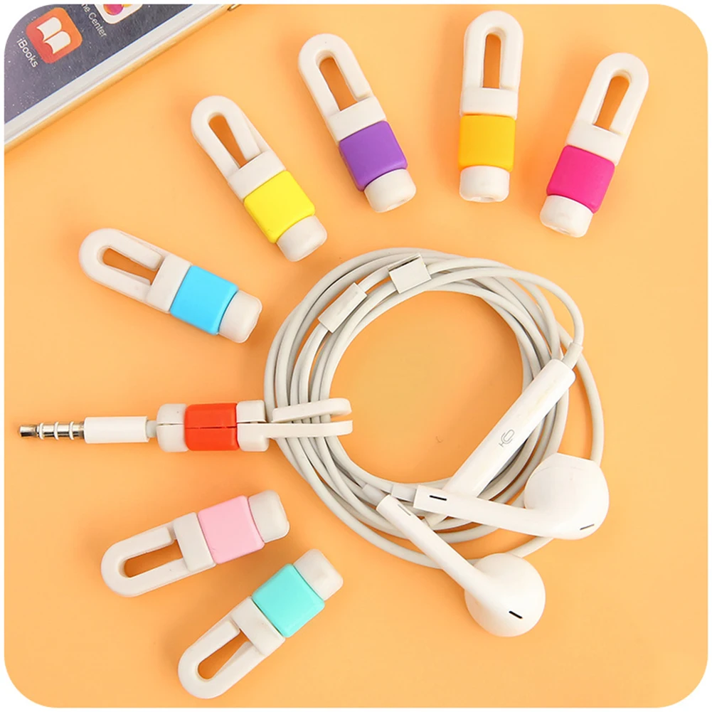 Простой стиль наушников шнур управления зажимы кабель Шнур передачи данных