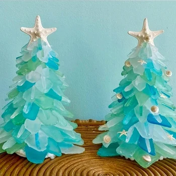

DIY Blue Artificial Christmas Tree Set Home Decoration Accessories Christmas Decorations For Home Tree Figurine Ornament