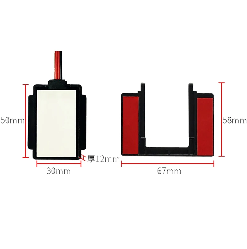 DC 12V One-touch Mirror Touch Control Switch for Kitchen Bathroom Glass Lamp Mirror Light LED rotary light switch