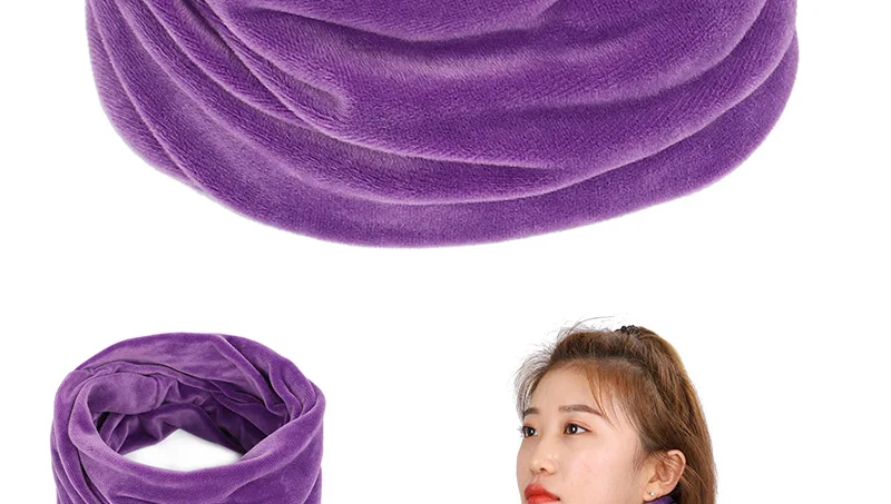 Стойкий цвет для женщин шарф Высококачественный бархатный нагрудник мохер осенне-зимний теплый шарф модный женский лыжный удобный bean