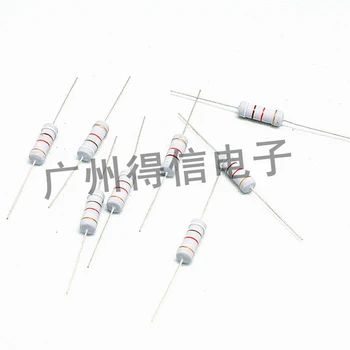

200pcs/lot New 2W 1% series metal oxide film resistor iron foot DIP resistor free shipping