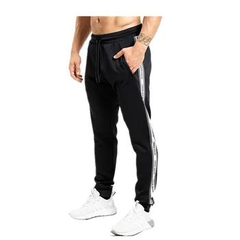 

New Gym Workout Pants Men Soft Jogging Running Pants Fitness Trousers Mens Sport Pants Bodybuilding Sweatpants
