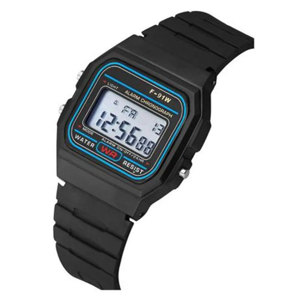 Многофункциональные мужские водонепроницаемые цифровые спортивные часы с светодиодный светильник, умные наручные часы, повседневные светящиеся часы с Шагомером