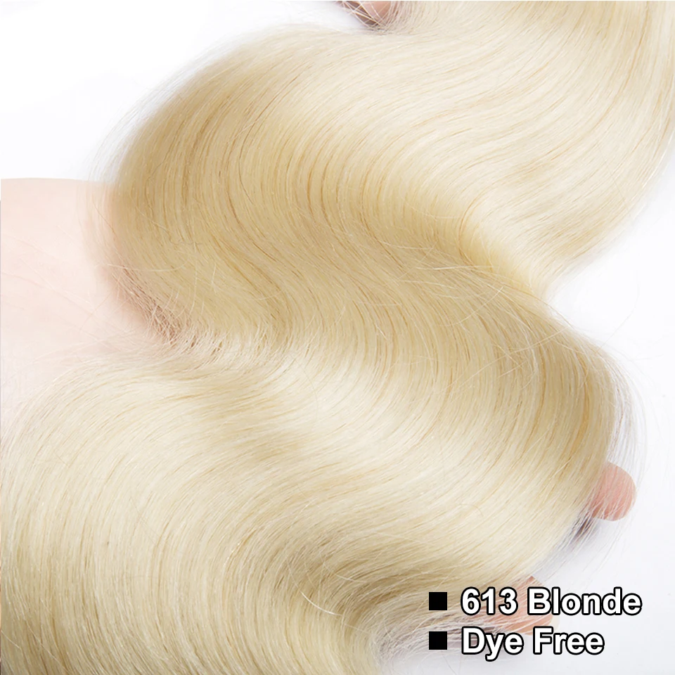 613 блонд, пряди, волнистые пряди, блонд, человеческие волосы, пряди 8-30 дюймов, бразильские волосы, волнистые пряди Maxine Remy MediumRatio15