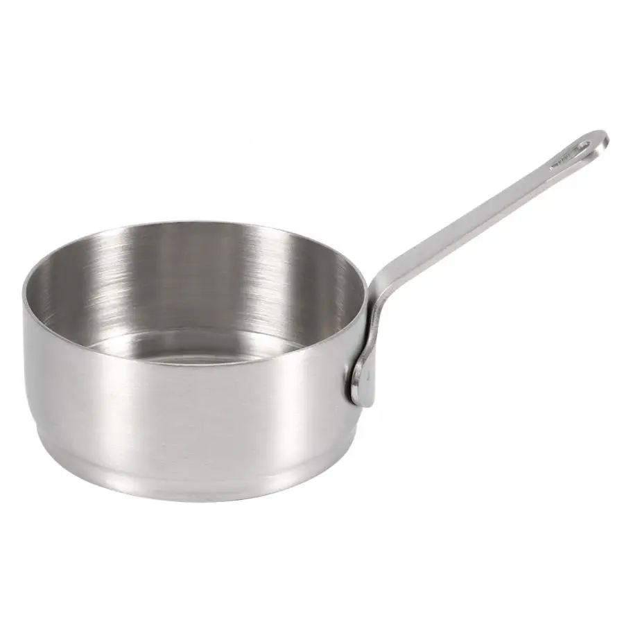 Dish Bowl Stainless Steel Gravy Sauce Cup Pepper Utensil Tableware Kitchen Tool with Handle | Дом и сад