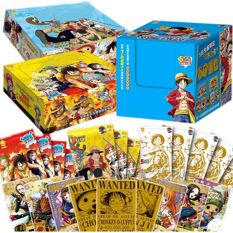 Оригинальная детская карточная игра Luffy Sauron игрушки Санджи и нами Joba Robin