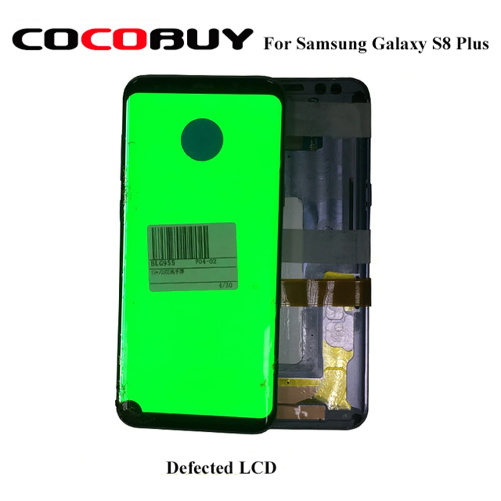 

Well Function Defected LCD With a Dot For Samsung Galaxy S8 S8Plus Glass/Middle Frame Separation And Lamination Practice Using