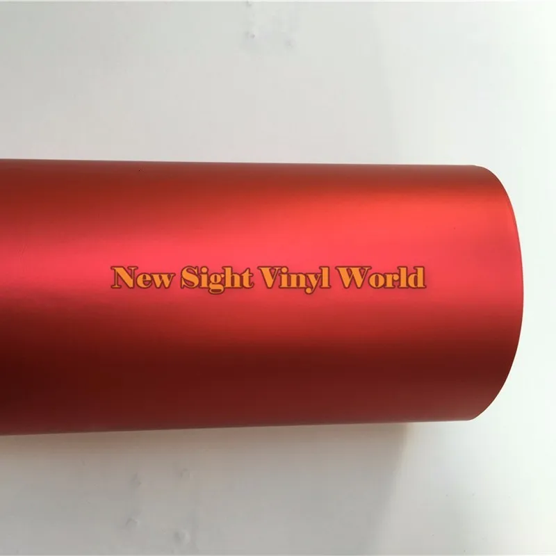 Matte-Satin-Chrome-Red-Vinyl-Wrapping-Film (7)