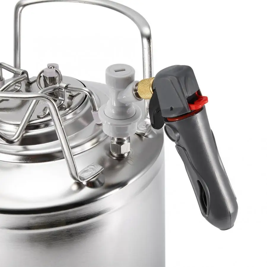 Барная посуда из нержавеющей стали открывалка для бутылок Keg система с регулируемым кран Набор для домашнего дозирования пивоварения аксессуары для вина для котейлей, пива