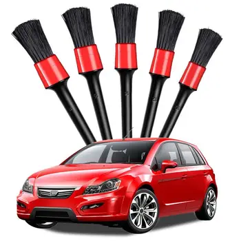 

5PCS/Set Car Cleaning Brush Vehicle Beauty Tools Air Conditioning Air Outlet Dashboard Dust Brush Cleaner Kits