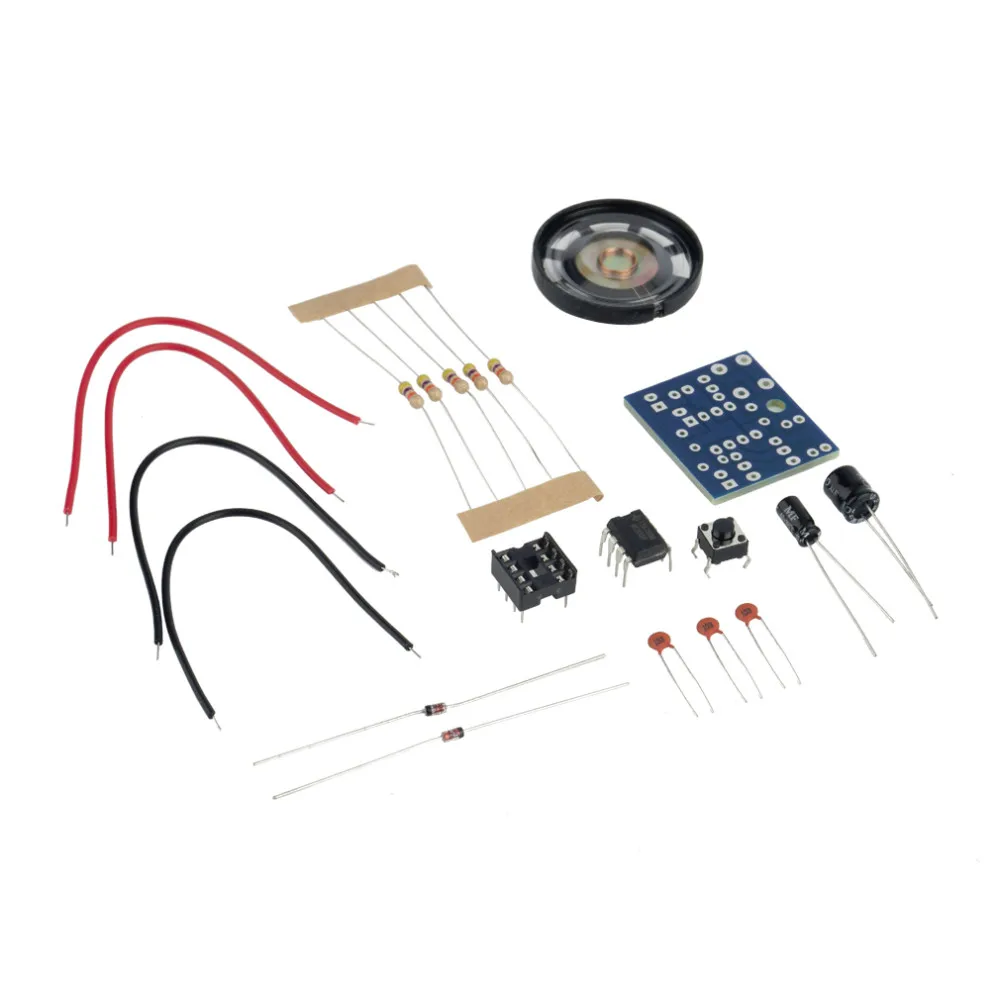 Совершенный дверной Звонок электронный набор "сделай сам" для домашней безопасности 6V PCB 3,9x3,5 см легко переносится светильник Вес