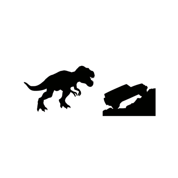 

Creative Car Sticker T-rex Tyrannosaurus Rex Decals Dinosaur KK Vinyl Sticker Car accessories,15cm*10cm