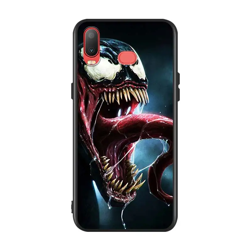 Venom Marvel Hero for Samsung Galaxy A9 A8 Star A750 A7 A6 A5 A3 Plus 2018 2017 2016 Black Phone Case Soft Cover samsung cases cute