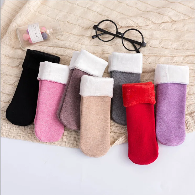 

Color Children Warm Snowfield Socks